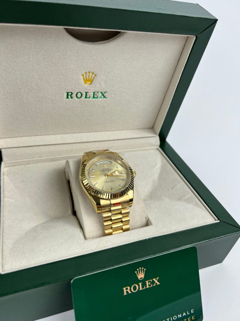 Rolex Day-Date Oyster Perpetual Baguette 40MM - Afbeelding 3