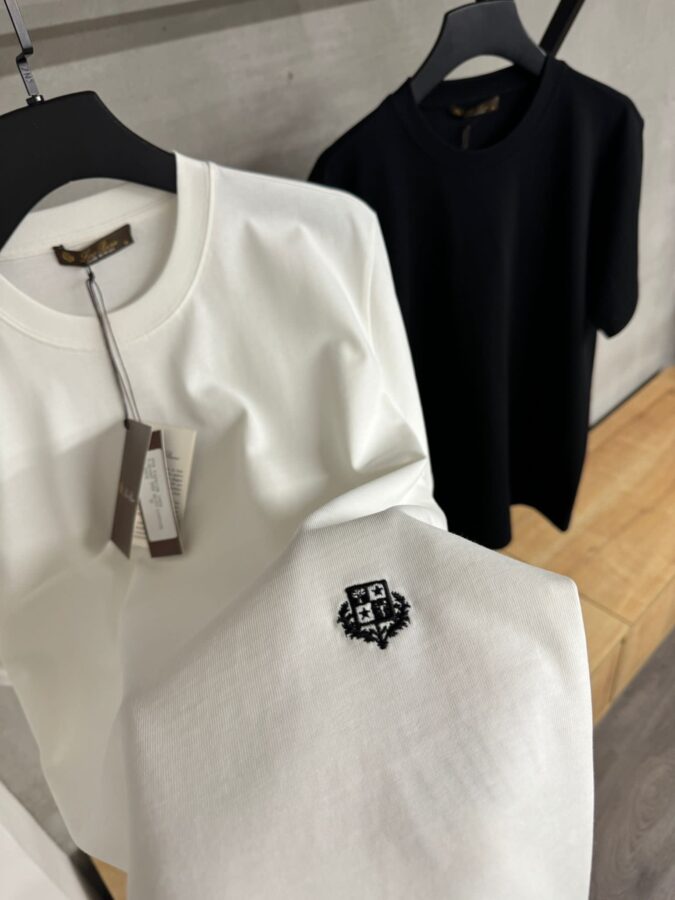 Loro Piana T-Shirt Wit - Afbeelding 2