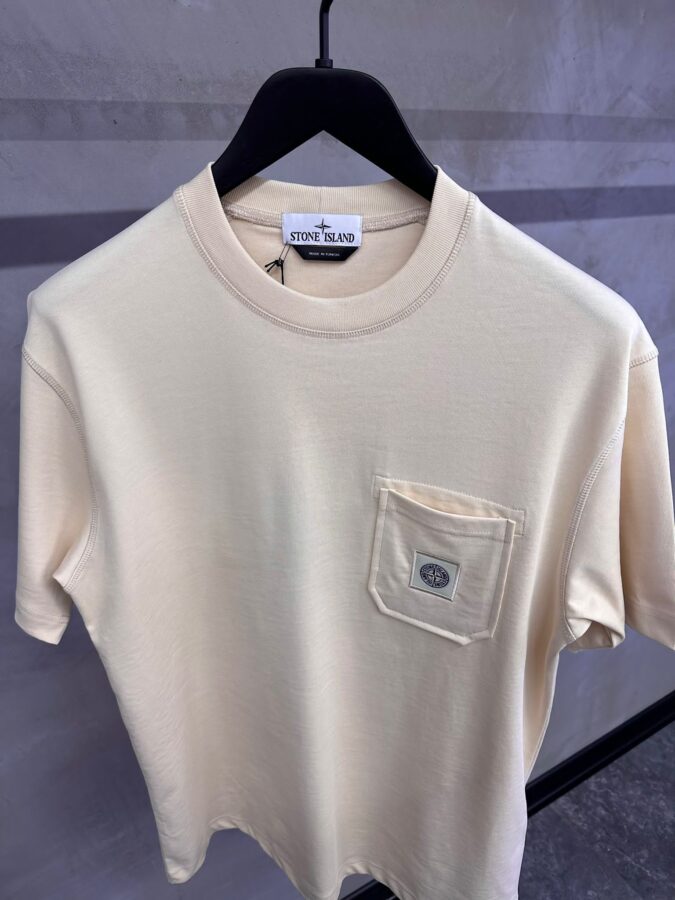 Stone Island T-shirt Beige - Afbeelding 2