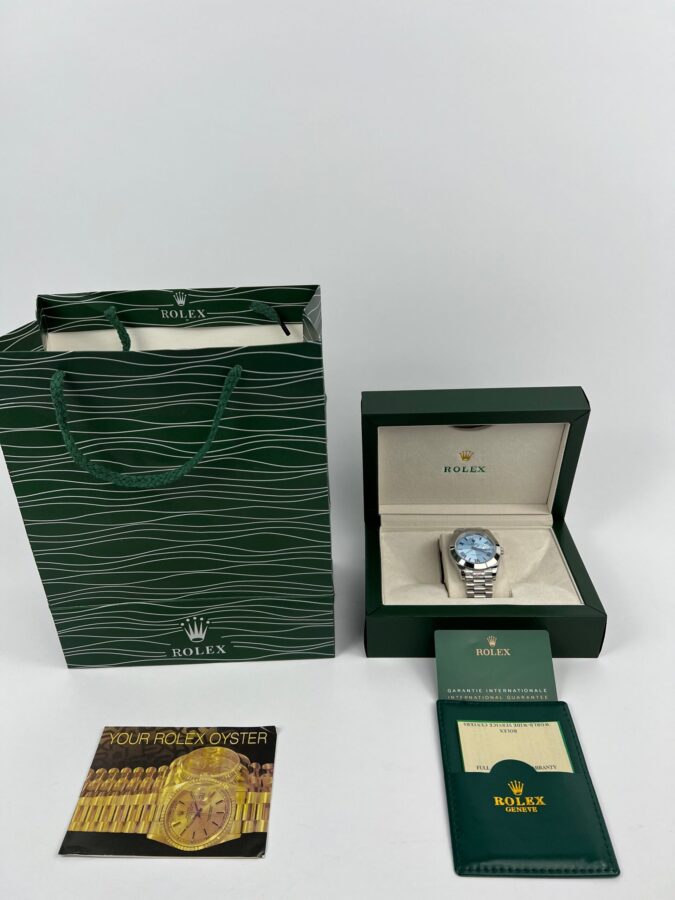 Rolex Day-Date Ice Blue Quadrant Dial 40MM - Afbeelding 4