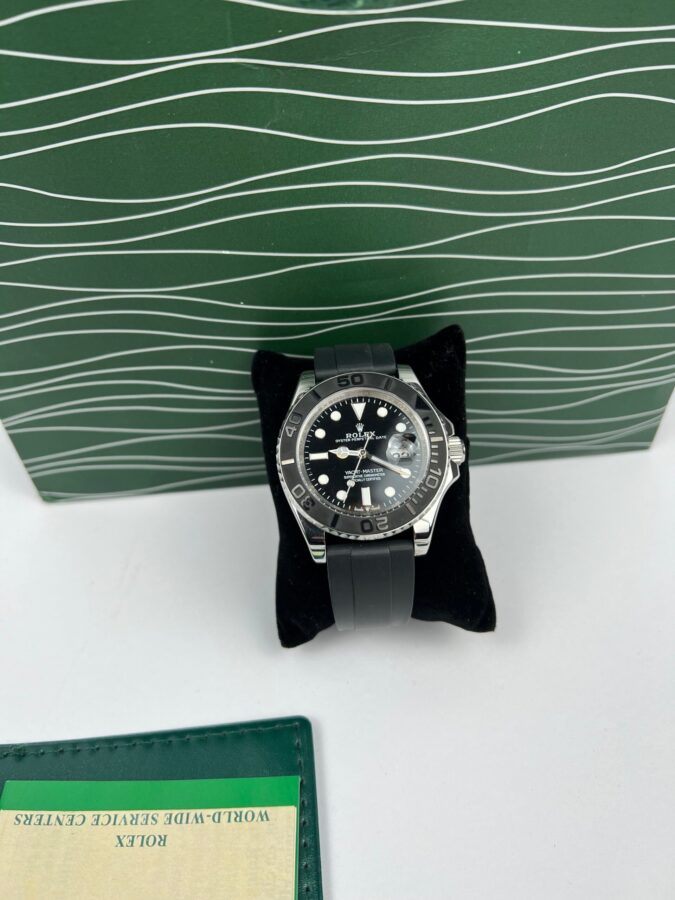 Rolex Yacht-Master White Gold Oysterflex 40MM - Afbeelding 3