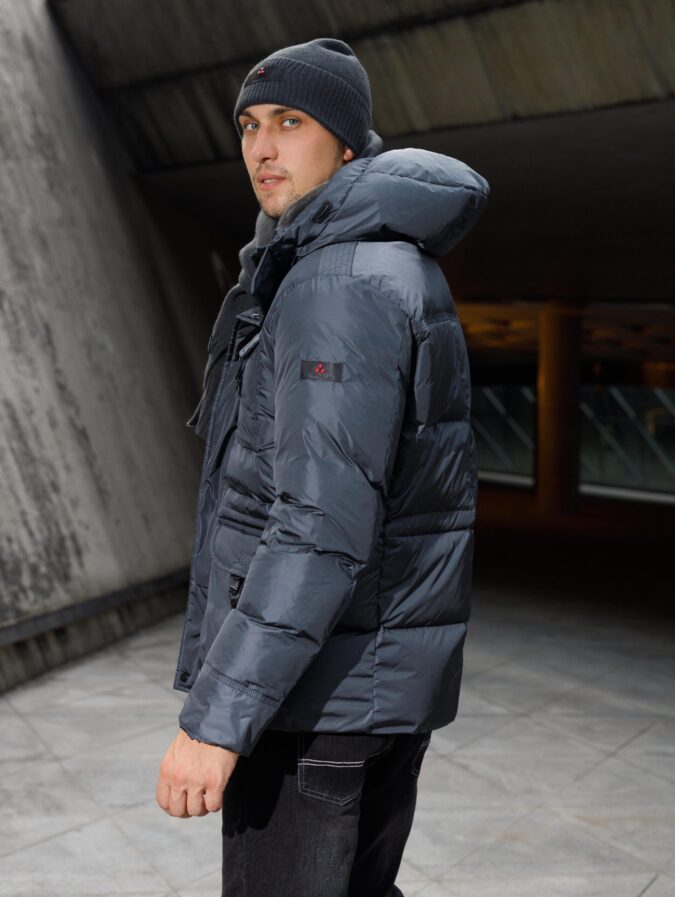 Peuterey Aiptek Fur Parka Navy - Afbeelding 3