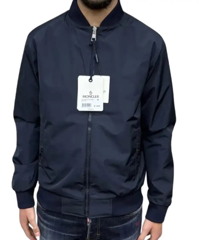 Moncler Blauw Dubbelzijdige Jasje