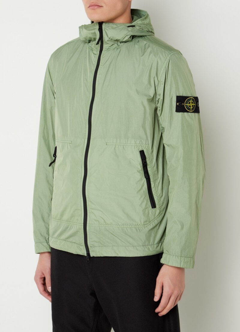 Stone Island Windbreker Licht Groen - Afbeelding 2