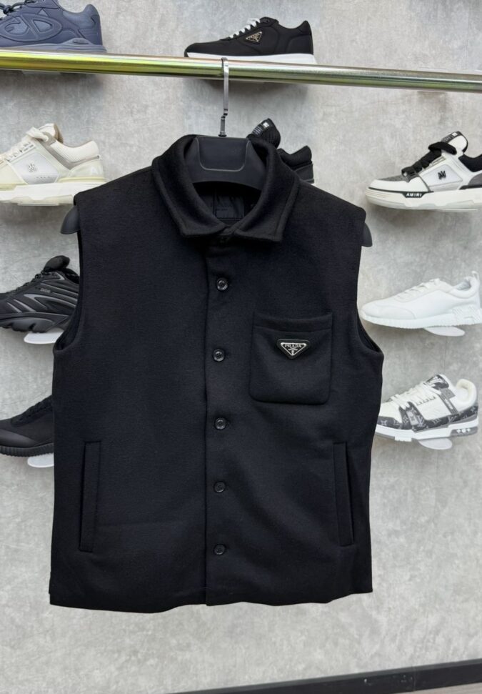 Prada Nette Bodywarmer Zwart