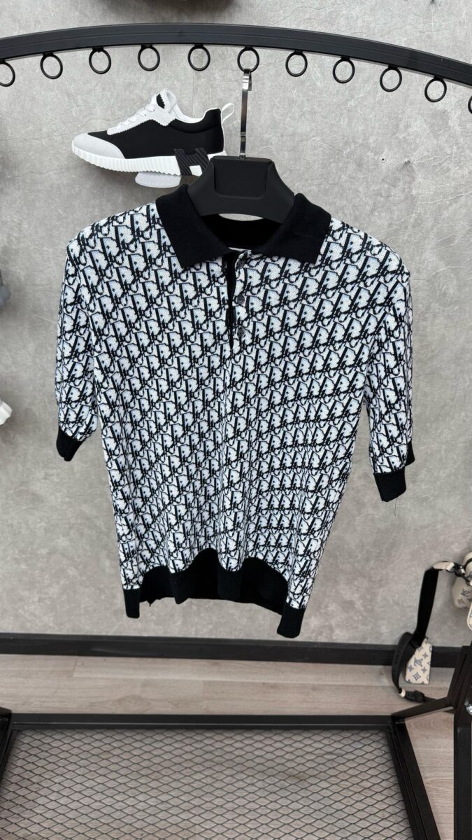 Dior Oblique Polo Black