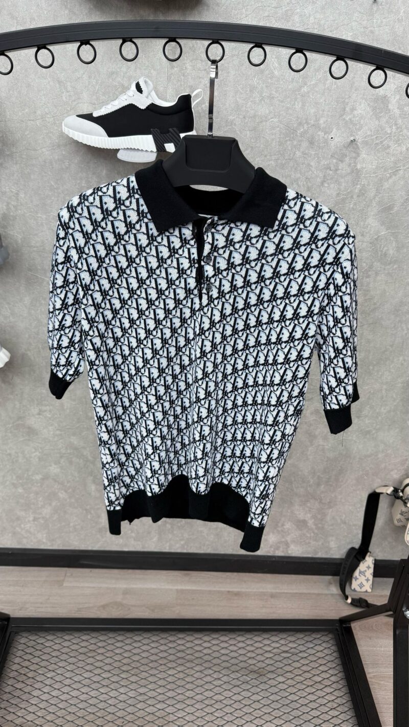 Dior Oblique Polo Black