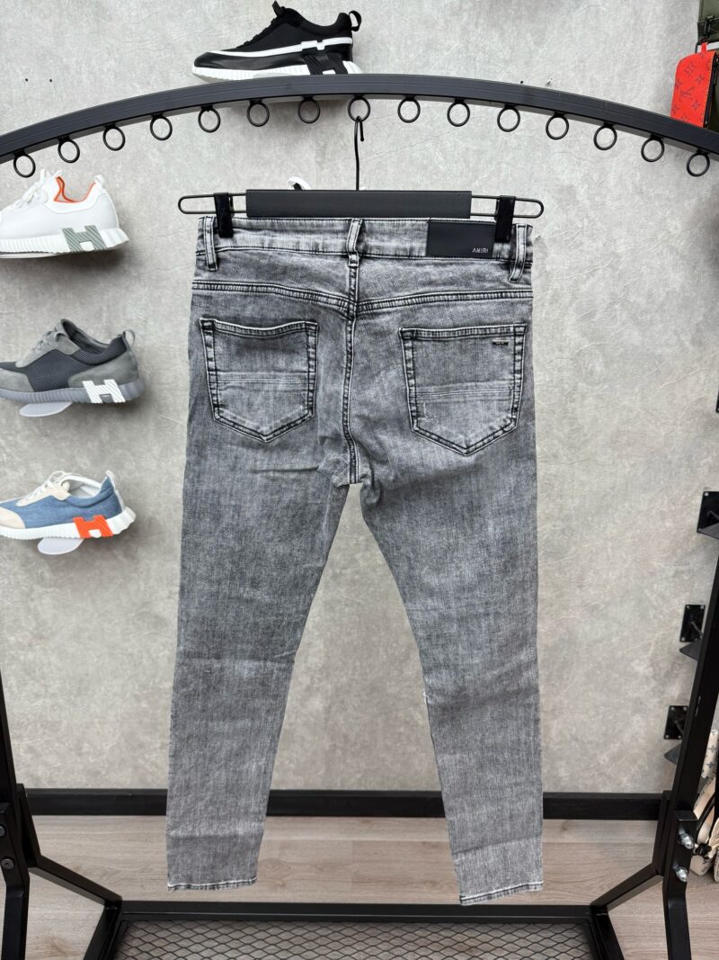 Amiri Grey Hole Jeans - Afbeelding 2