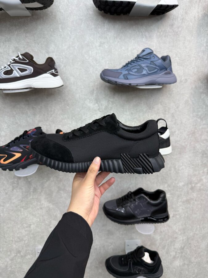 Hermes Sneaker Black on Black