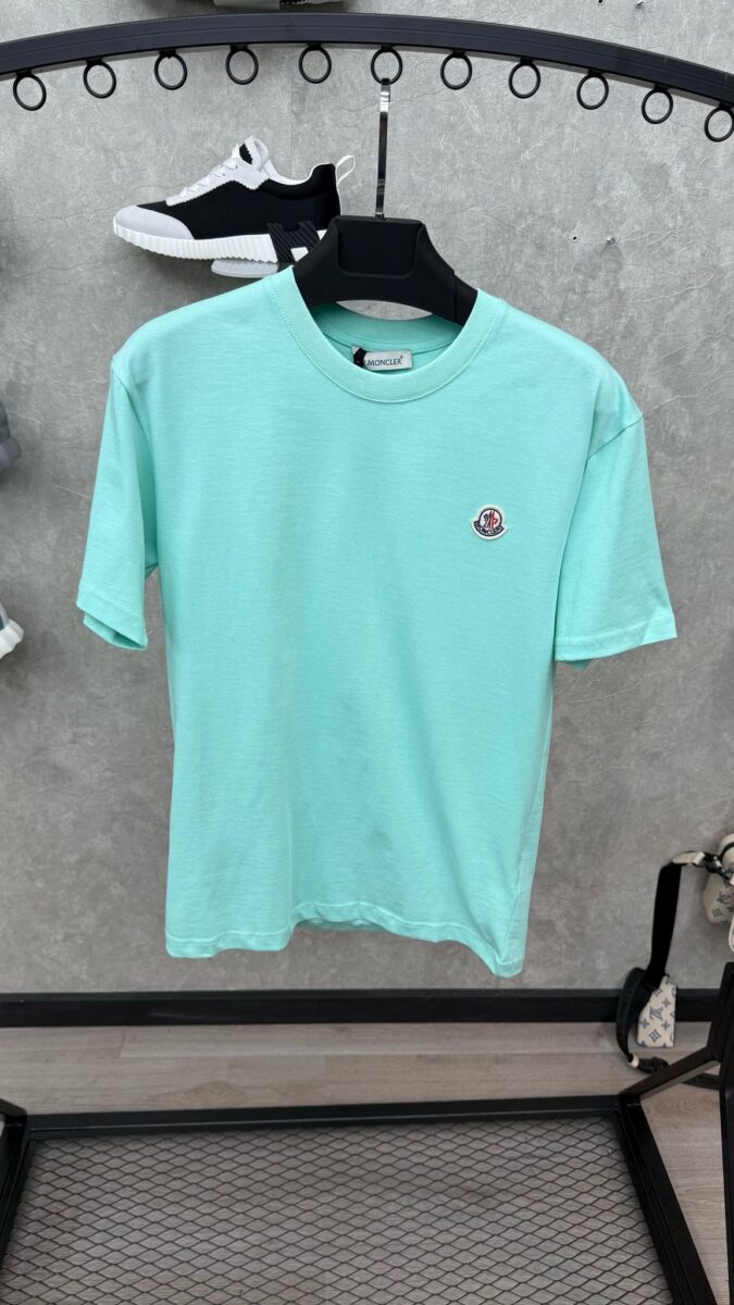 Moncler Tshirt Baby Blauw