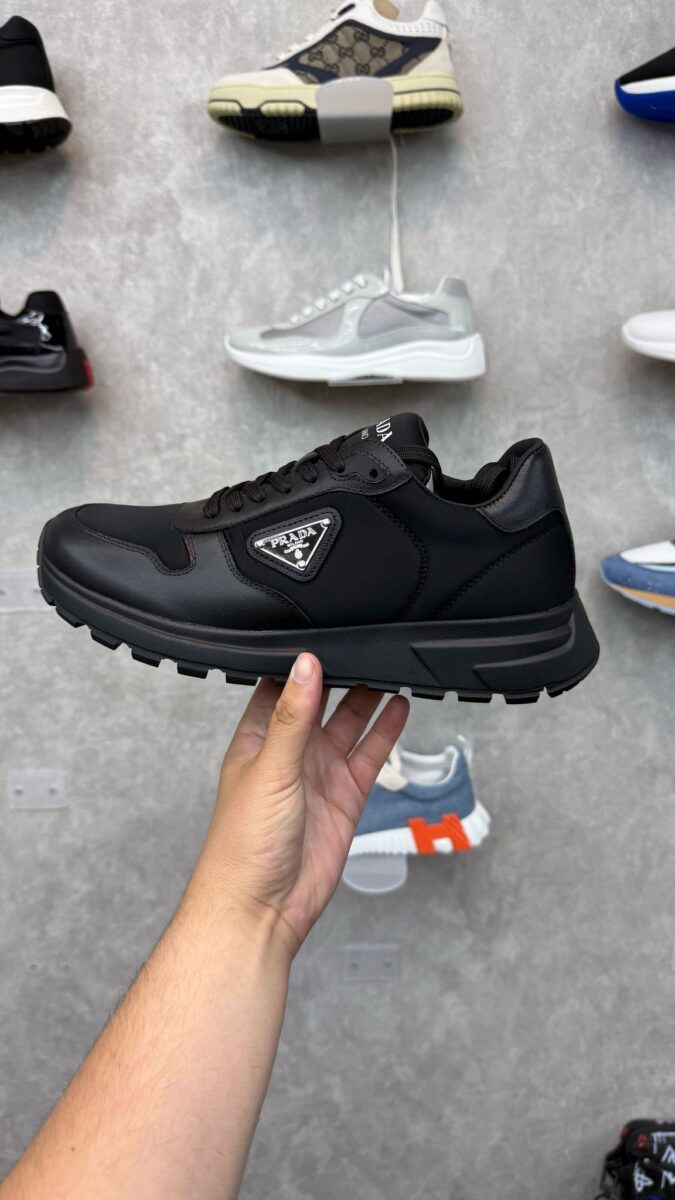 Prada Sneakers Black on Black