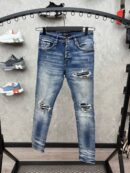 Amiri Blue Fade Jeans