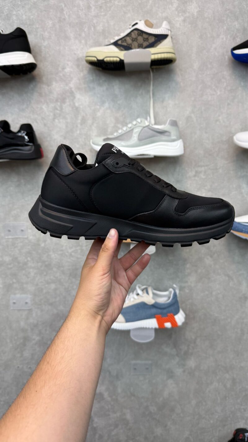 Prada Sneakers Black on Black - Afbeelding 2