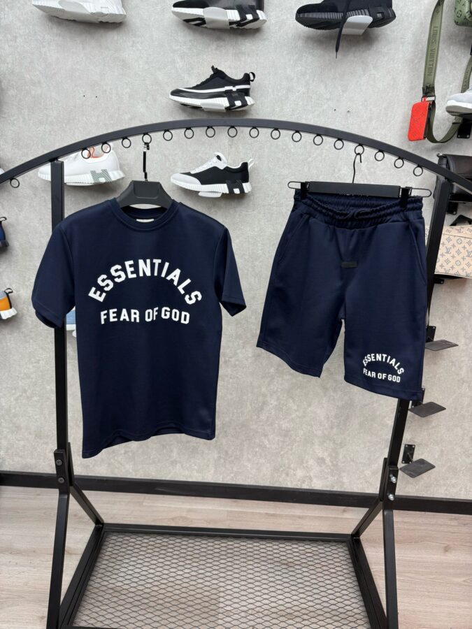 Essentials Fear Of God Zomerset Donkerblauw