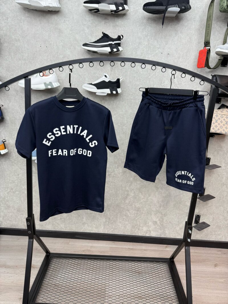 Essentials Fear Of God Zomerset Donkerblauw