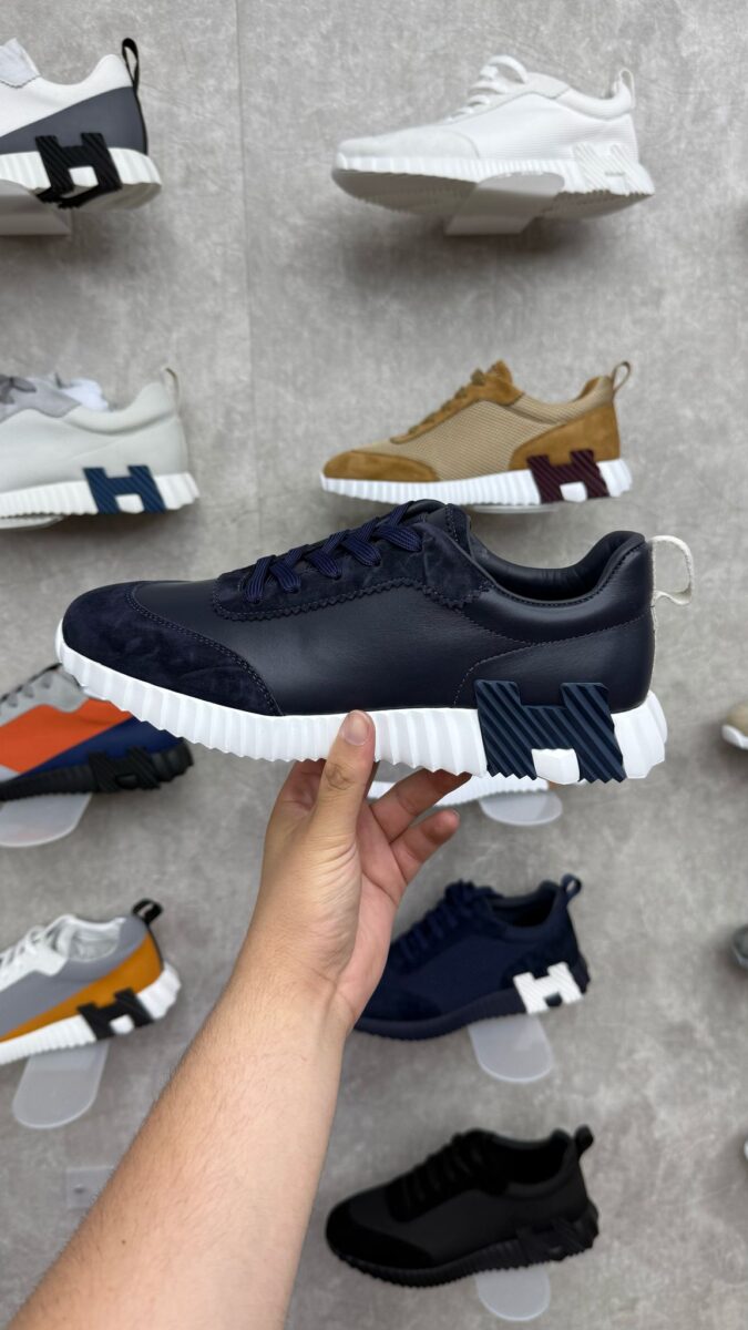 Hermes Sneakers Dark Blue