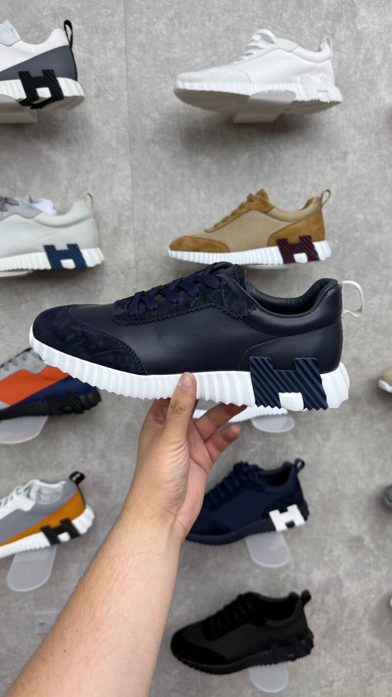 Hermes Sneakers Dark Blue