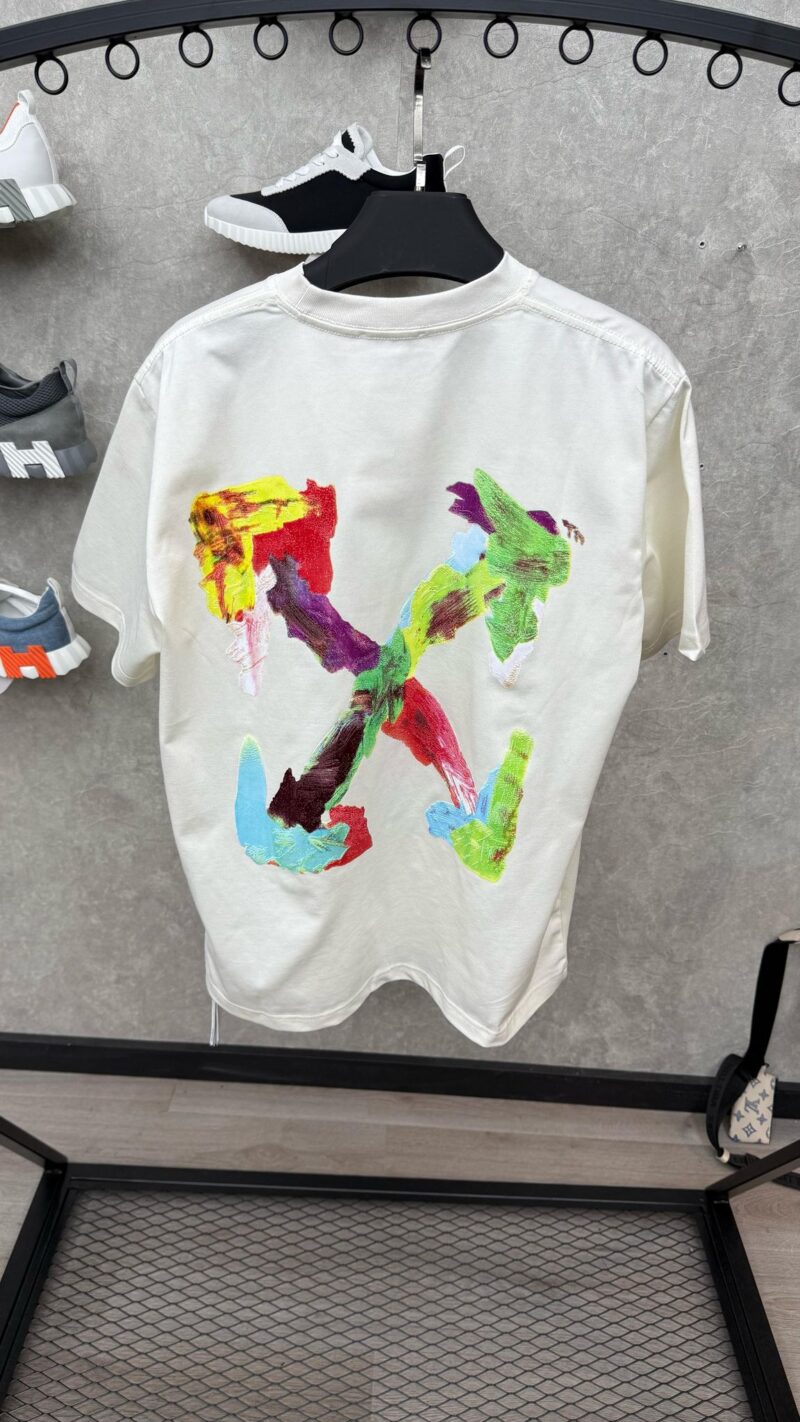 Off-White Tshirt Wit - Afbeelding 2