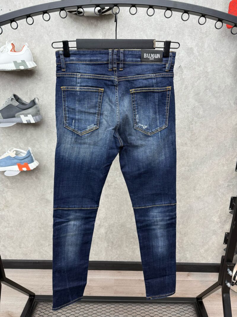 Balmain Paris Ribble Jeans Dark Blue - Afbeelding 2