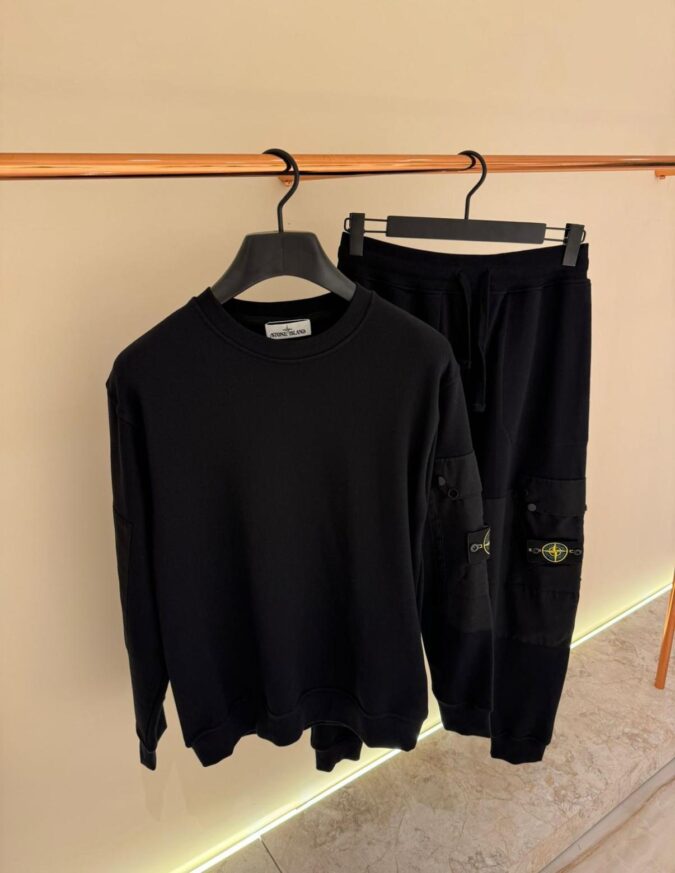Stone Island Trainingspak Zwart