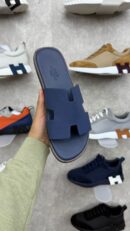 Hermes Slippers Blue