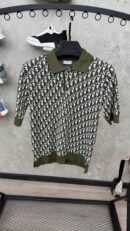 Dior Oblique Polo Groen