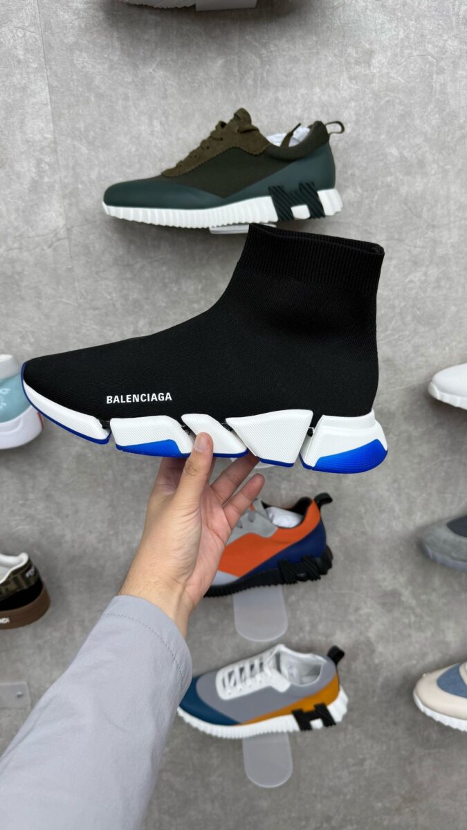 Balenciaga Speed Runner Black Blue