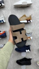 Hermes Sandalen Bruin Leer