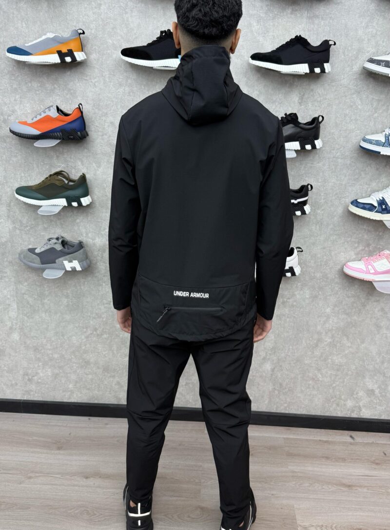 Underarmour Trainingspak Black White Logo - Afbeelding 2