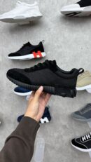 Hermes Bouncing Sneakers Black On Black
