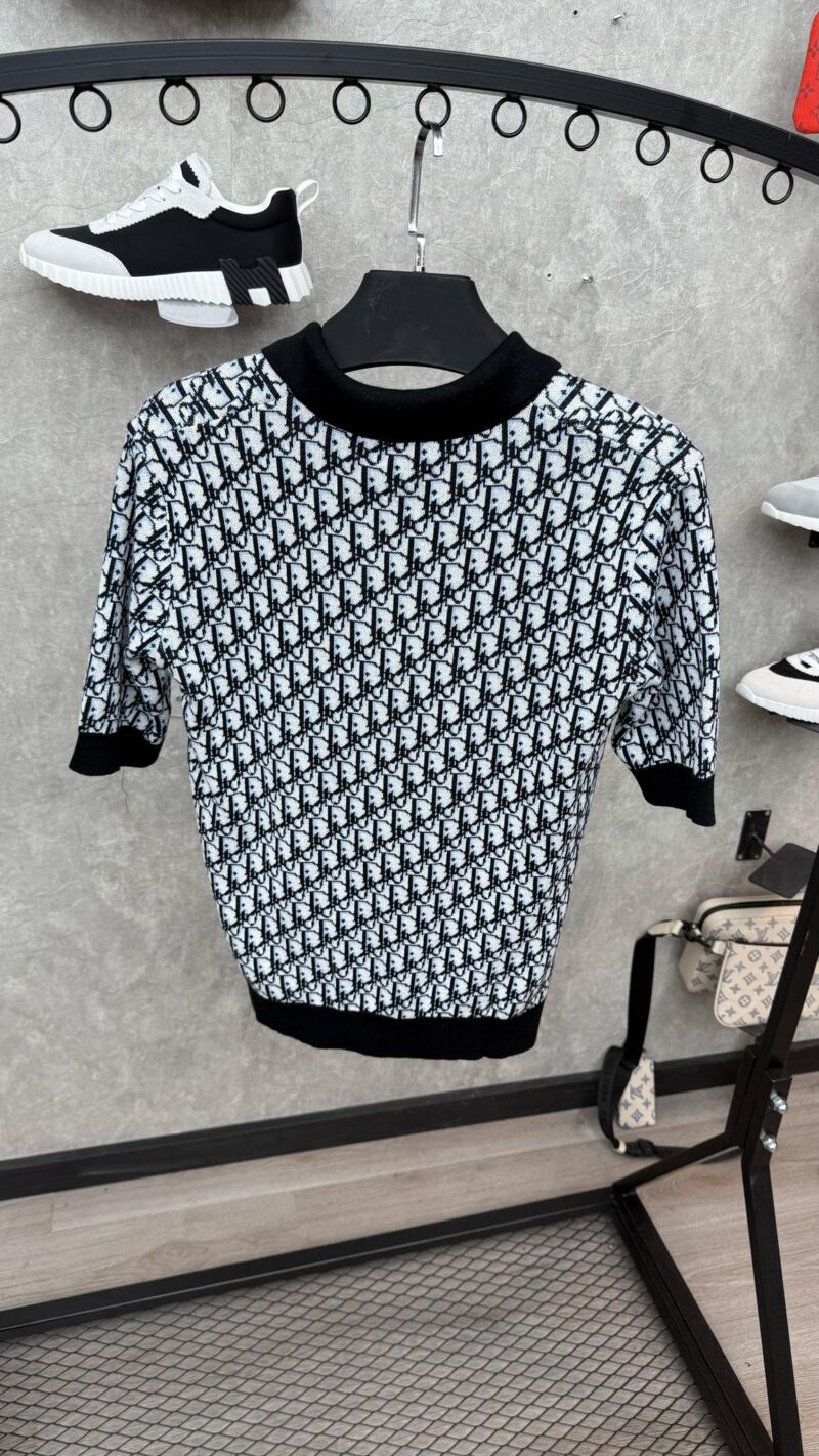 Dior Oblique Polo Black - Afbeelding 2