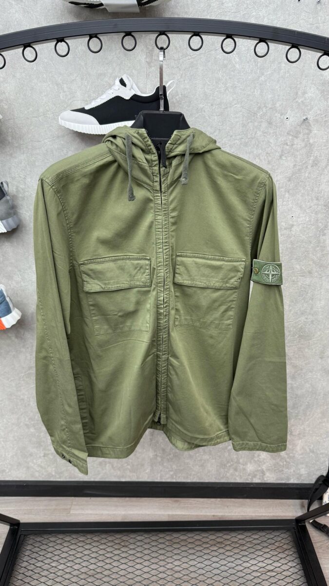 Stone Island Ghost Cargo Jasje Groen