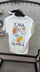 Casablanca Wit Tshirt Orange