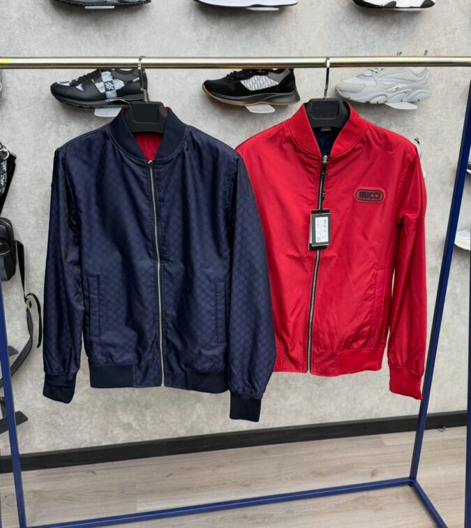 Gucci Dubbelzijdige Jasje Blauw