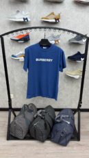 Burberry Text Blue T-Shirt