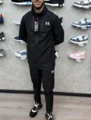 Underarmour Trainingspak Black White Logo