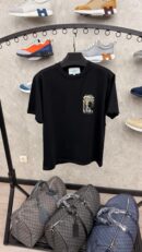 Casablanca Black T-Shirt Ghosty