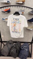 Casablanca White T-Shirt Ghosty