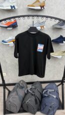 Casablanca Black T-Shirt Oroe