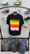 Casablanca Black T-Shirt Backwards
