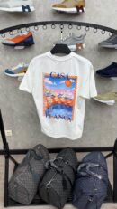 Casablanca White T-Shirt Oroe