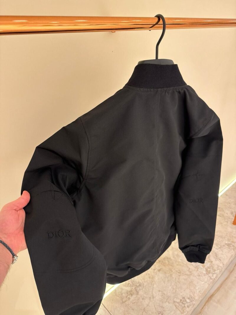Dior x Stone Island Jasje Zwart - Afbeelding 4
