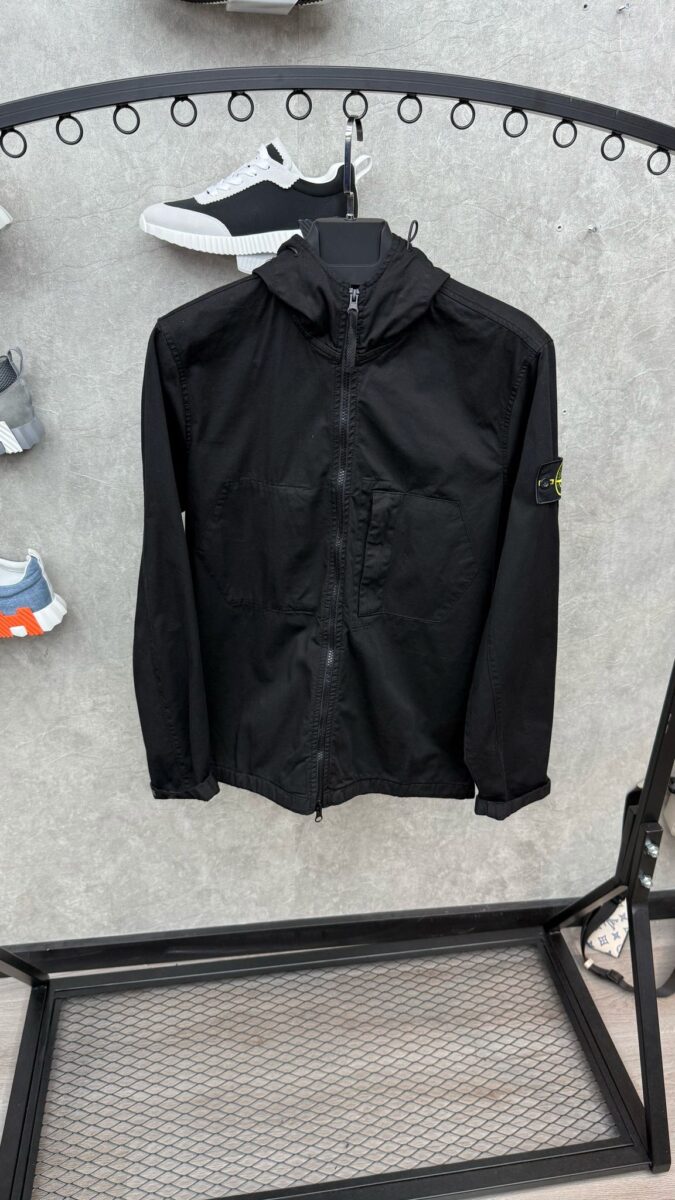 Stone Island Cargo Jasje Zwart