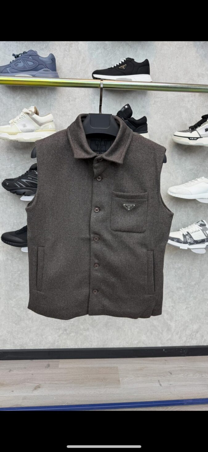 Prada Nette Bodywarmer Bruin