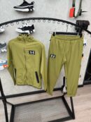 Underarmour Trainingspak Green Small logo