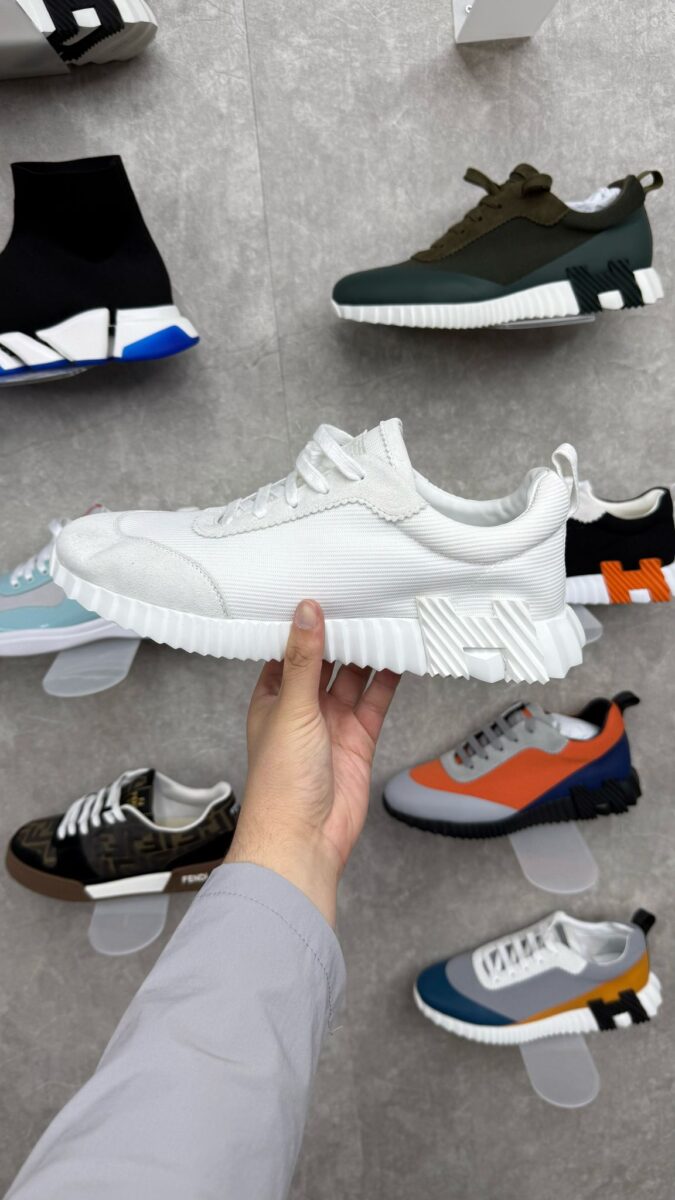 Hermes Sneakers White
