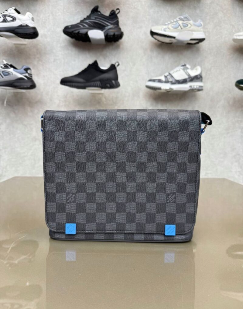 Louis Vuitton Messenger Bag Blokjes Blue
