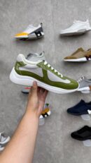 Prada Cups, Olive Green