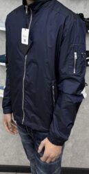Prada Dubbelzijdige Jasje Donkerblauw Zwart