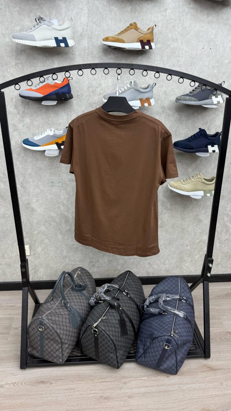 Loewe Brown T-Shirt Logo - Afbeelding 2